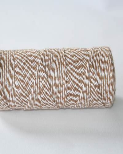 100% Cotton Bakers Twine – Cappuccino