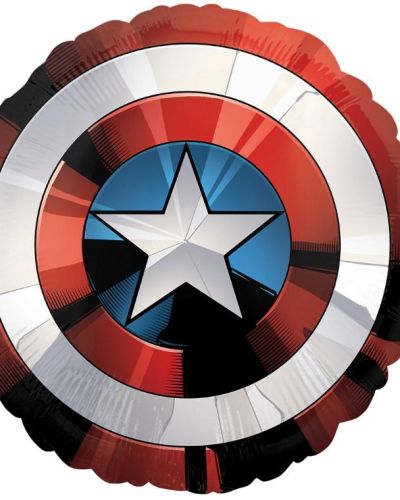 Captain America Giant Shield Foil Balloon