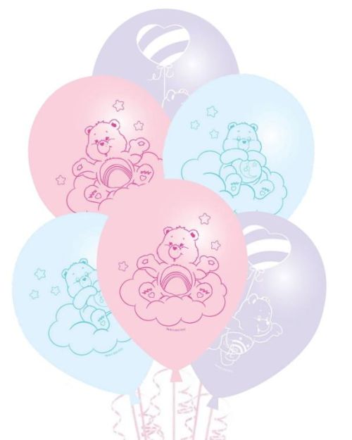 Care Bears Balloons 6pk