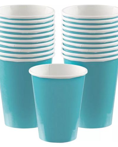 Paper Cups 20pk – Caribbean Blue