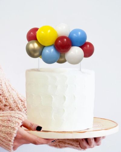 Balloon Garland Cake Topper – Carnival