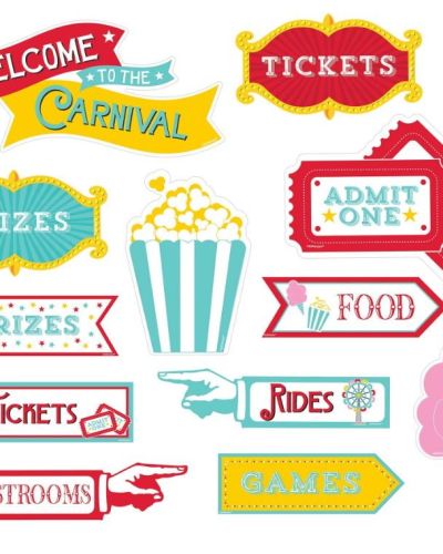 Carnival Cutouts 12pk