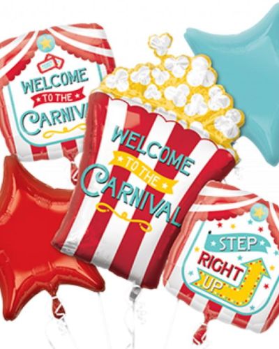 Carnival Foil Balloon Bouquet