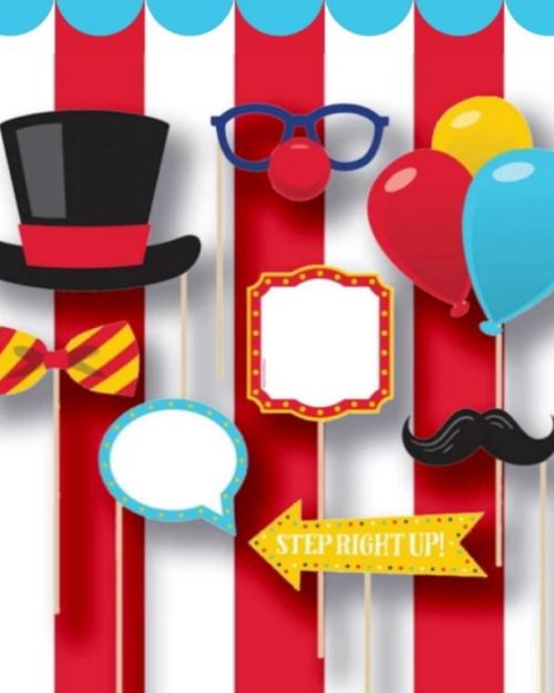 Carnival Photo Booth Kit