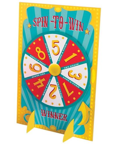 Carnival Prize Wheel Sign