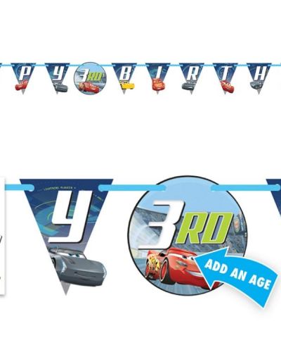Cars 3 Add an Age Banner