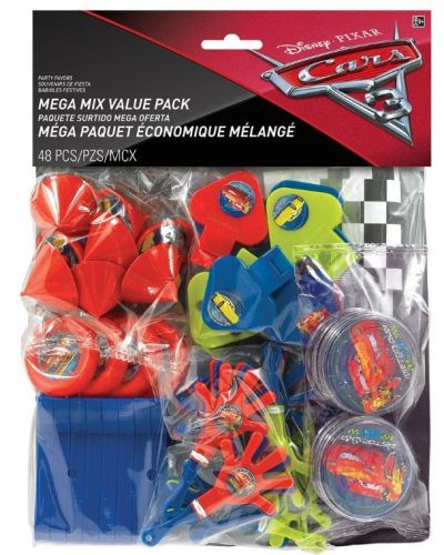Cars 3 Mega Favour Pack 48pce