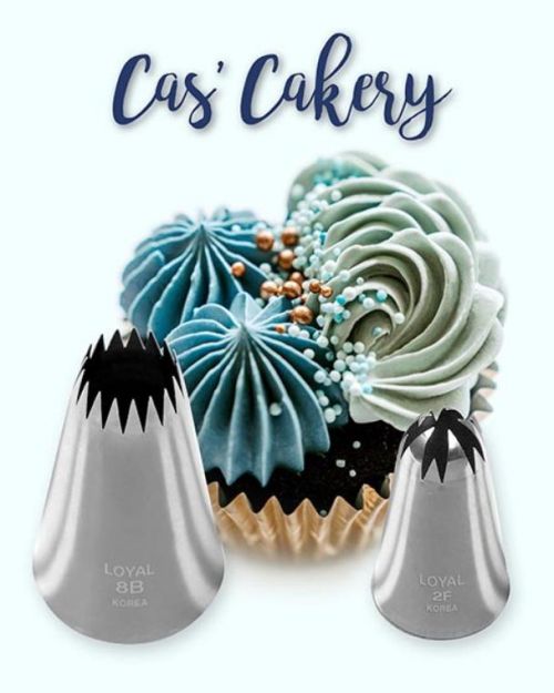 Cas Cakery Piping Tip Set 2