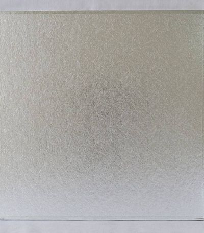 Cake Board 14mm – 10″ Square Silver