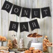 Chalkboard Pennant Banner