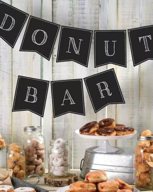 Chalkboard Pennant Banner