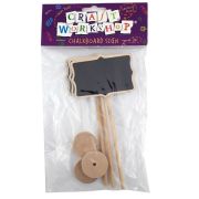 Mini Blackboard Stands 3pk