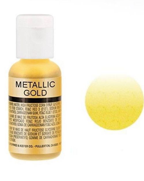 Chefmaster Airbrush Colour – Metallic Gold