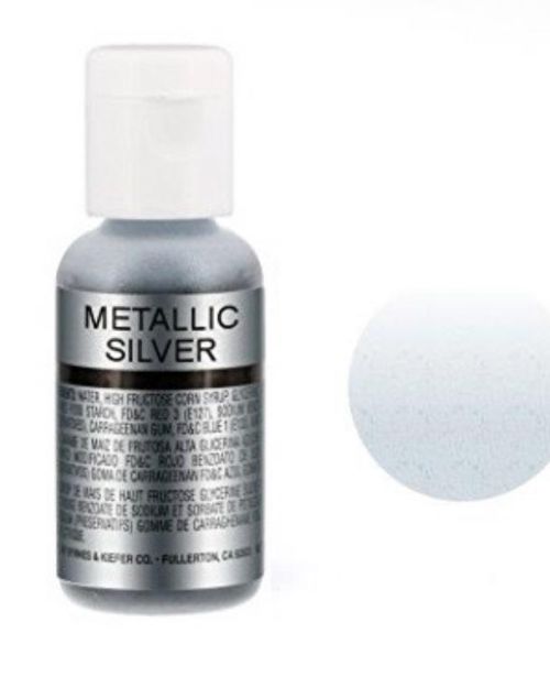 Chefmaster Airbrush Colour – Metallic Silver