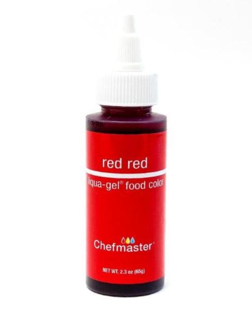 Chefmaster Gel Colour 65g Red Red