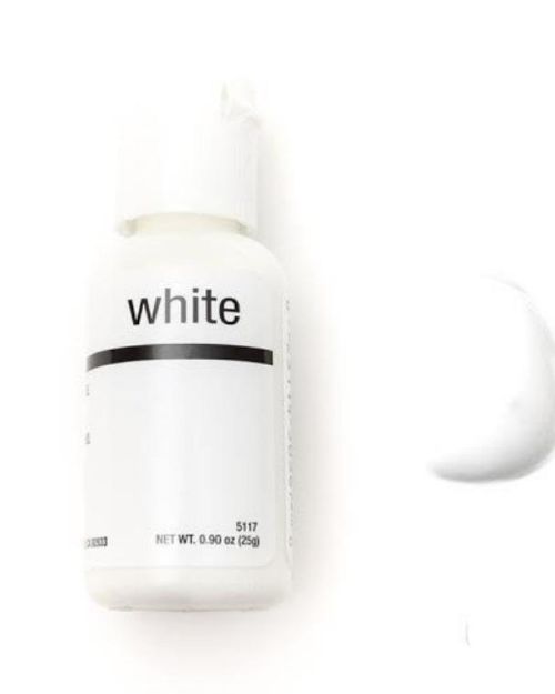 Chefmaster Gel Colour – Bright White