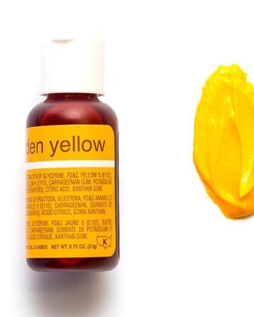 Chefmaster Gel Colour – Golden Yellow