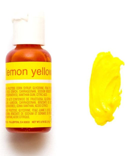Chefmaster Gel Colour – Lemon Yellow