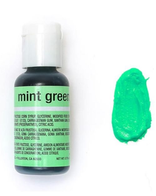 Chefmaster Gel Colour – Mint Green