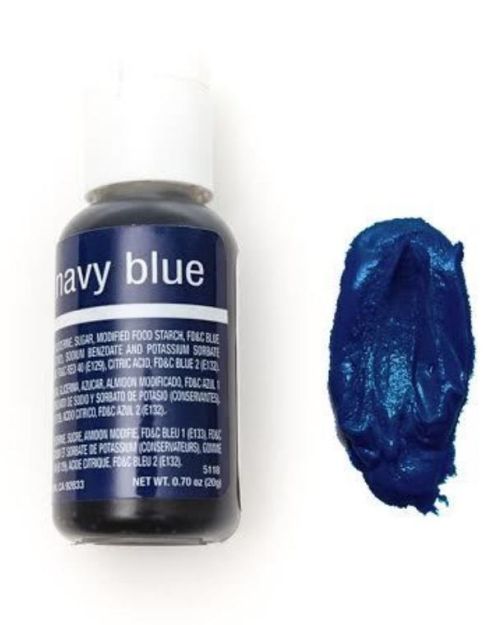 Chefmaster Gel Colour – Navy Blue