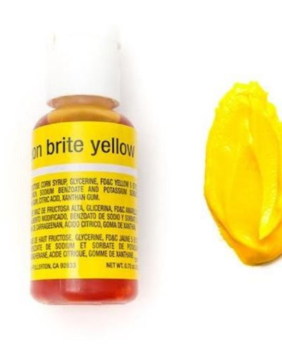 Chefmaster Gel Colour – Neon Brite Yellow
