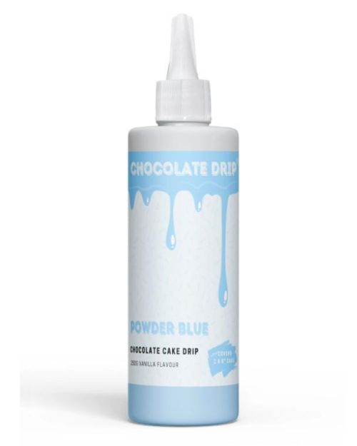 Chocolate Drip – Powder Blue