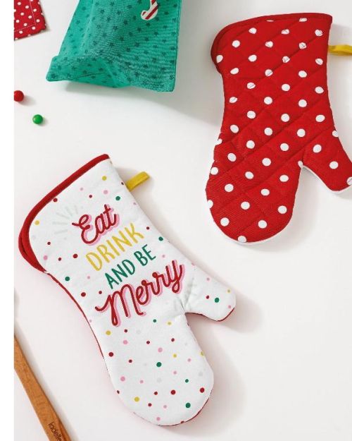 Christmas Cheer Oven Mitts 2pk