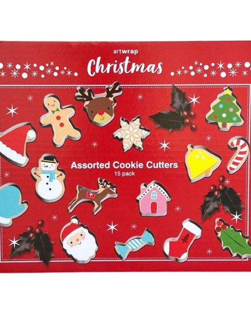 Christmas Cookie Cutter Set 15pce