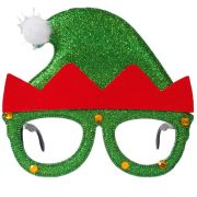 Christmas Glitter Glasses – Elf