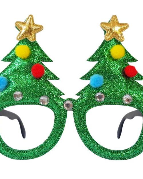 Christmas Glitter Glasses – Trees