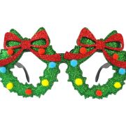 Christmas Glitter Glasses – Wreaths