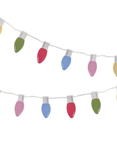 Christmas Lightbulb Garland