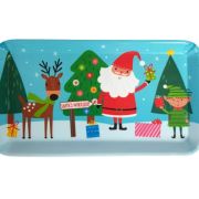 Melamine Christmas Tree Tray
