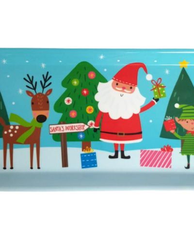 Melamine Christmas Tree Tray