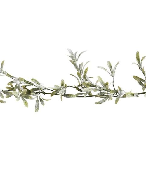 Christmas Mistletoe Foliage Garland