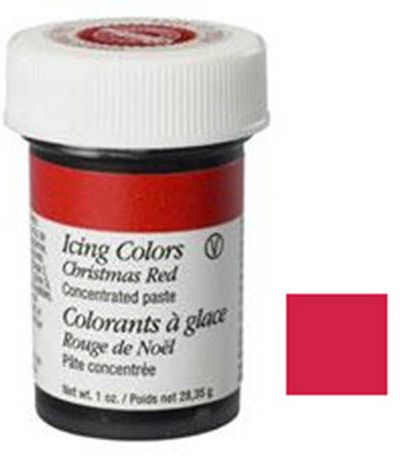 Wilton Christmas Red Icing Colour