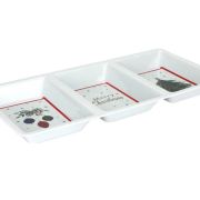 Christmas Melamine Sectional Tray