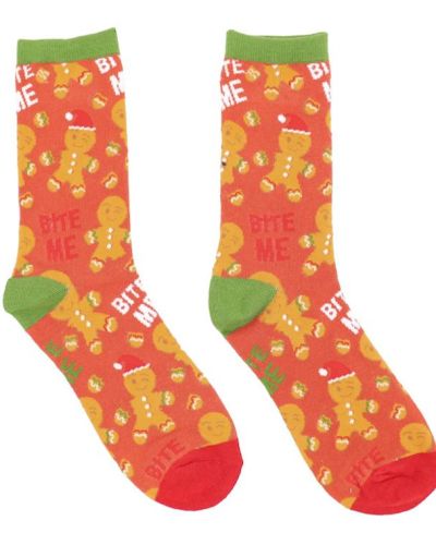Christmas Socks – Bite Me