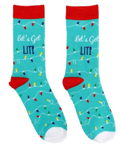 Christmas Socks – Let’s Get Lit