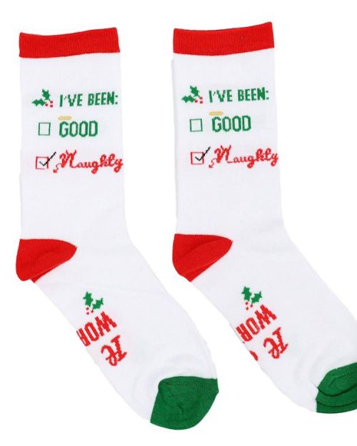 Christmas Socks – Good or Naughty