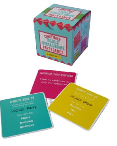 Christmas Table Challenge Games