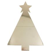 Cosy Copper Gold Christmas Tree Grazing Board
