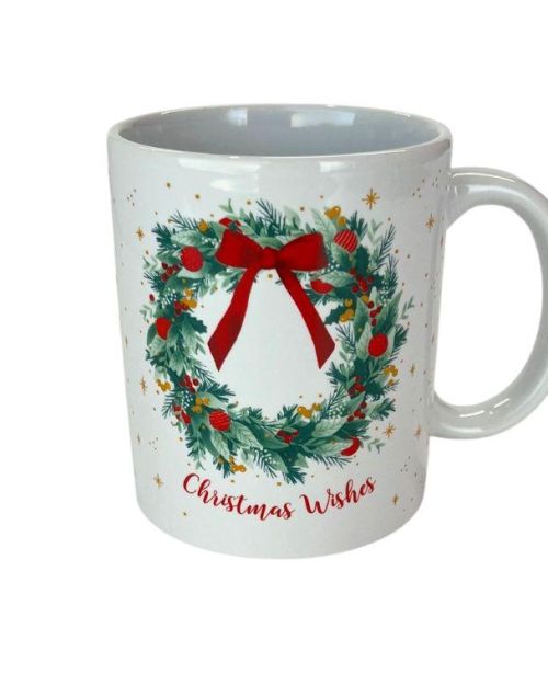 Christmas Mug – Wreath