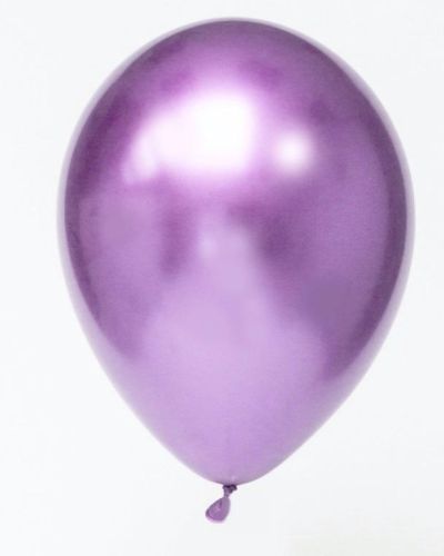 Chrome Balloon Purple