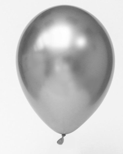 Chrome Balloon Silver