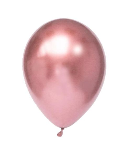 Chrome Balloon Mauve 7in