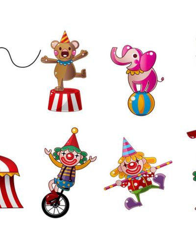 Edible Icing Image – Circus Icon Sheet