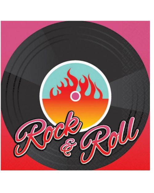 Classic 50’s Beverage Napkins 16pk