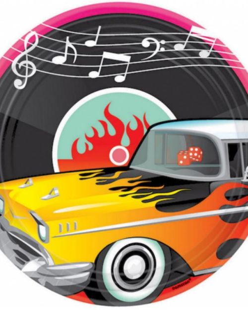 Classic 50’s Dinner Plates 8pk