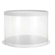 Clear Tube Cake Box – 8″